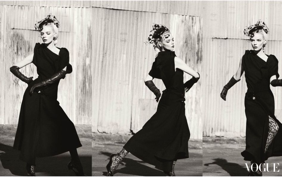 Anya Taylor-Joy Makes a Bold Statement in Fogal for Vogue Hong Kong - Fogal