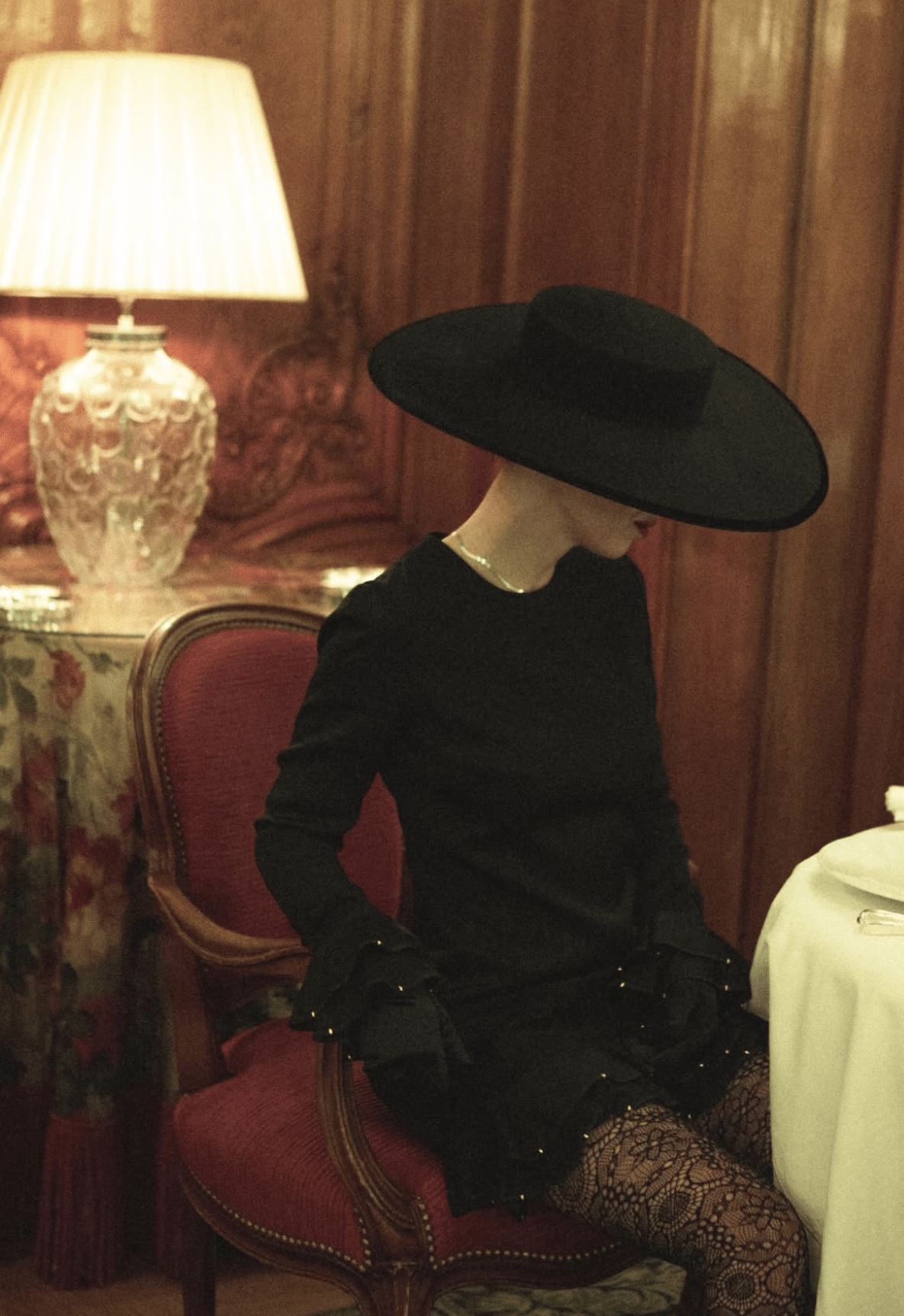 Elegance in Every Step: @anna_bjorkman Wears Fogal’s Ulla Johnson Tights - Fogal