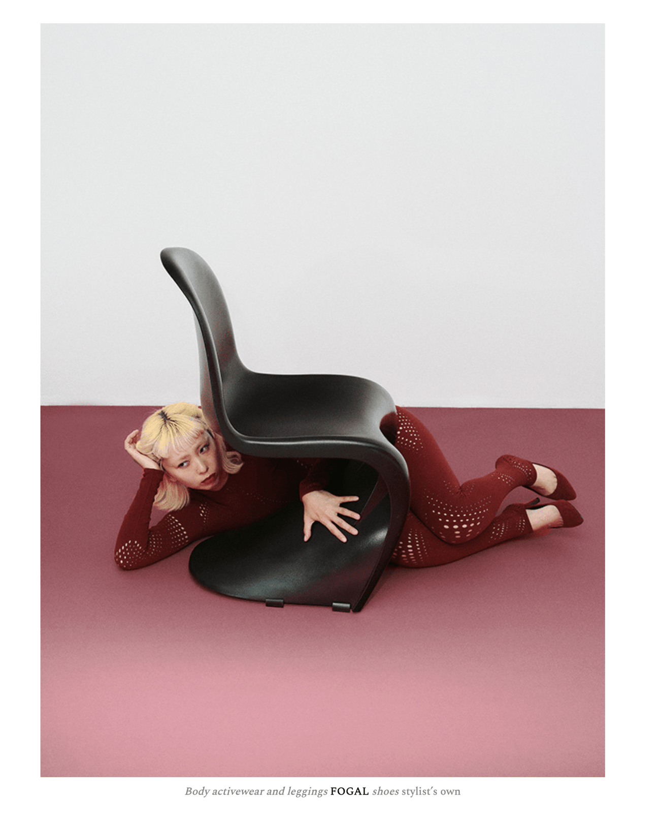 Fogal’s Activewear Set is featured in April’s issue of Overdue Magazine. - Fogal