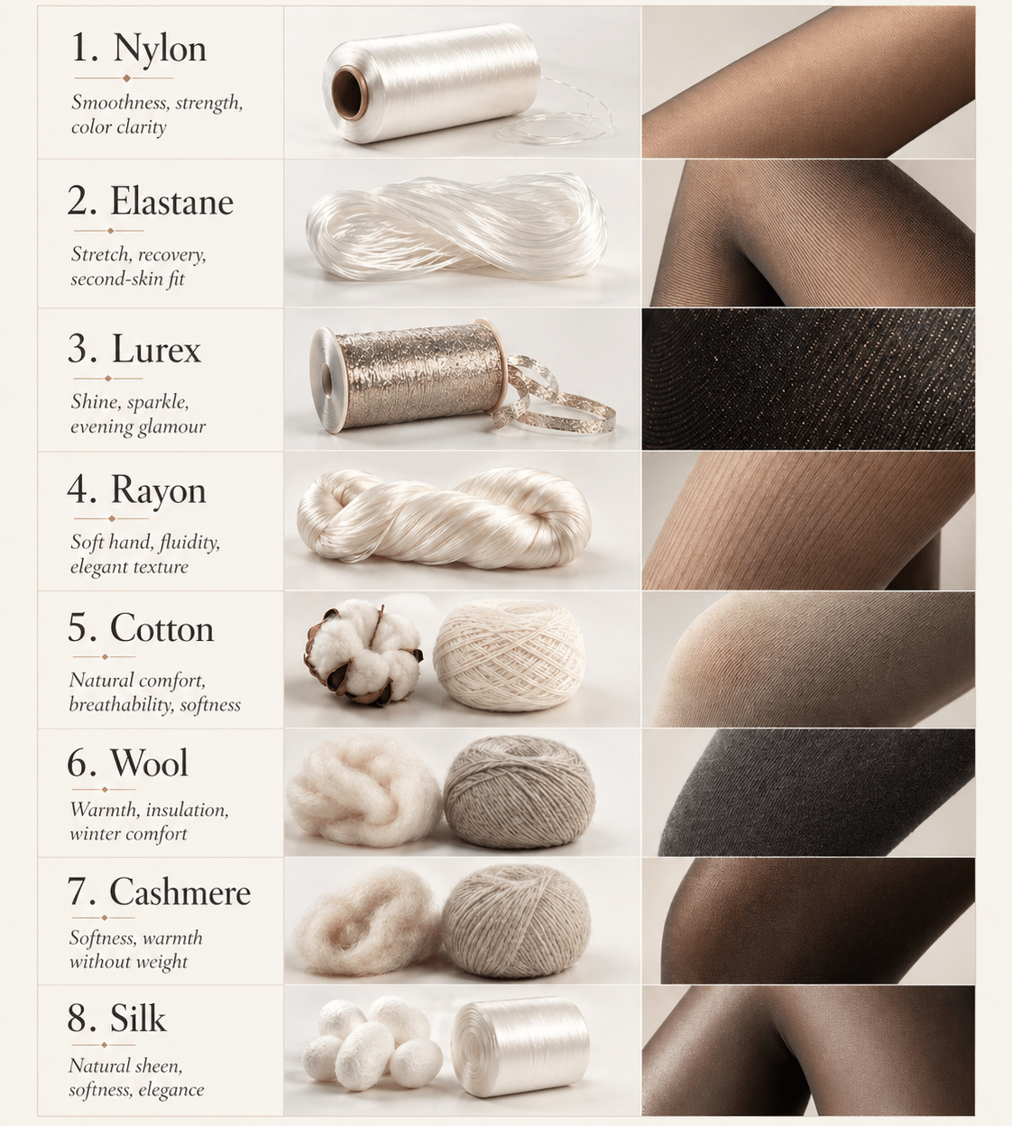 The Fogal Yarn Guide: How Fine Fibers Create Luxury Hosiery - Fogal