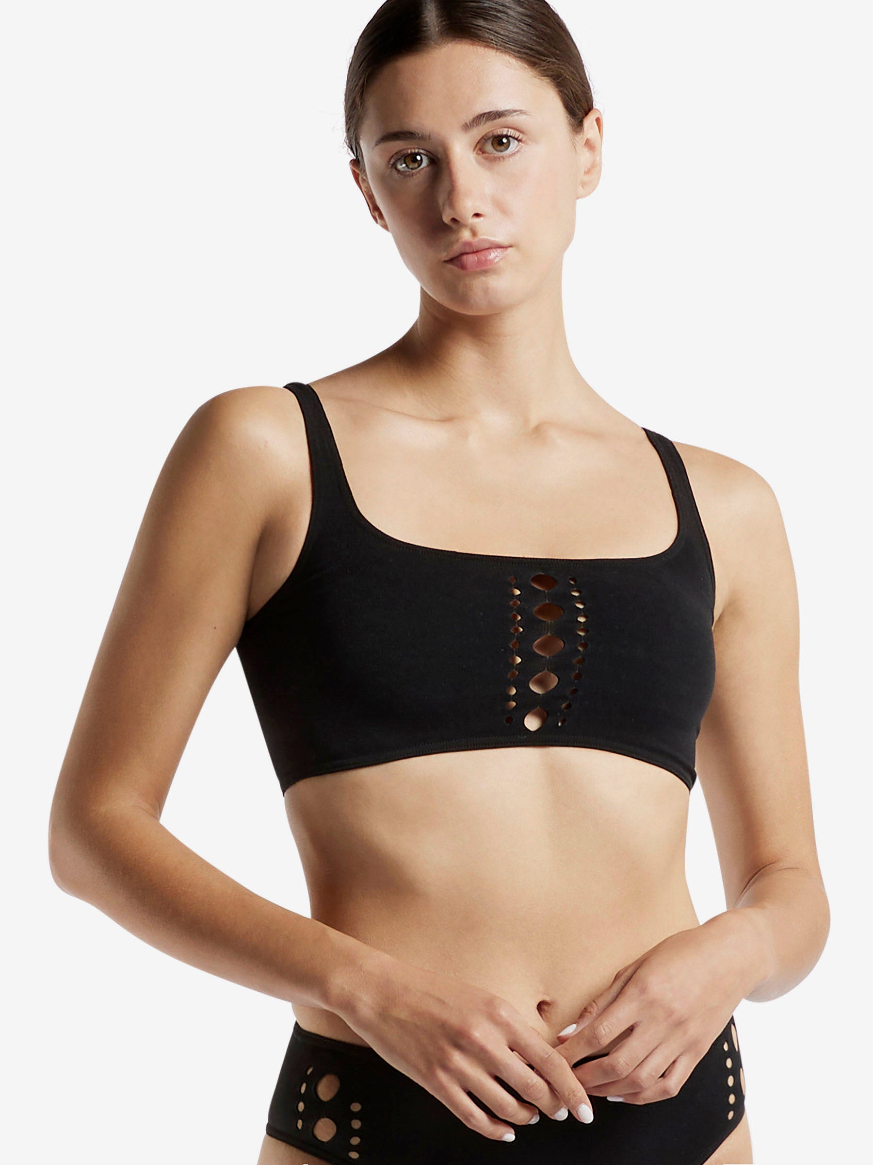 Alix Crop-Top Bikini Swimsuit - Fogal