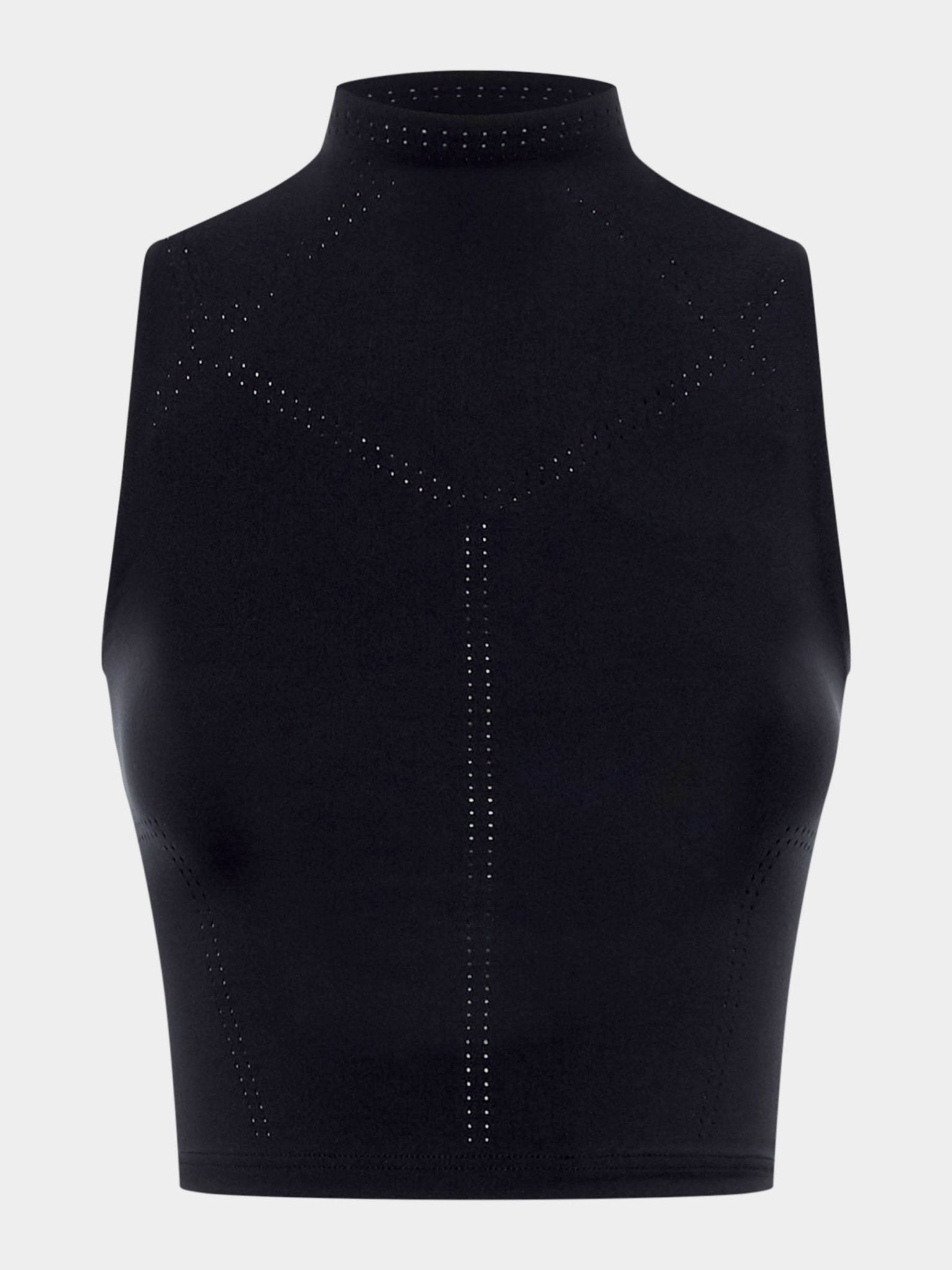 Fogal - Balmora Crop Top - Seamless, Sculpting, Funnel Neck