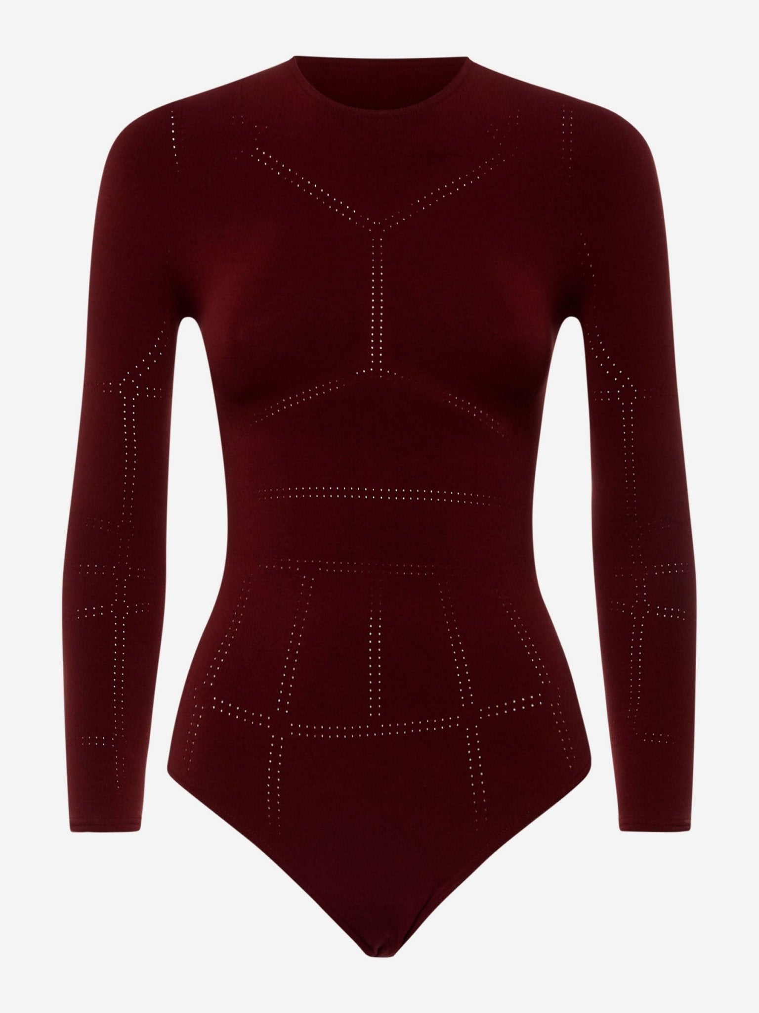 Fogal - Carida Long sleeves Bodysuit - Seamless, Sculpting, Tanga cut