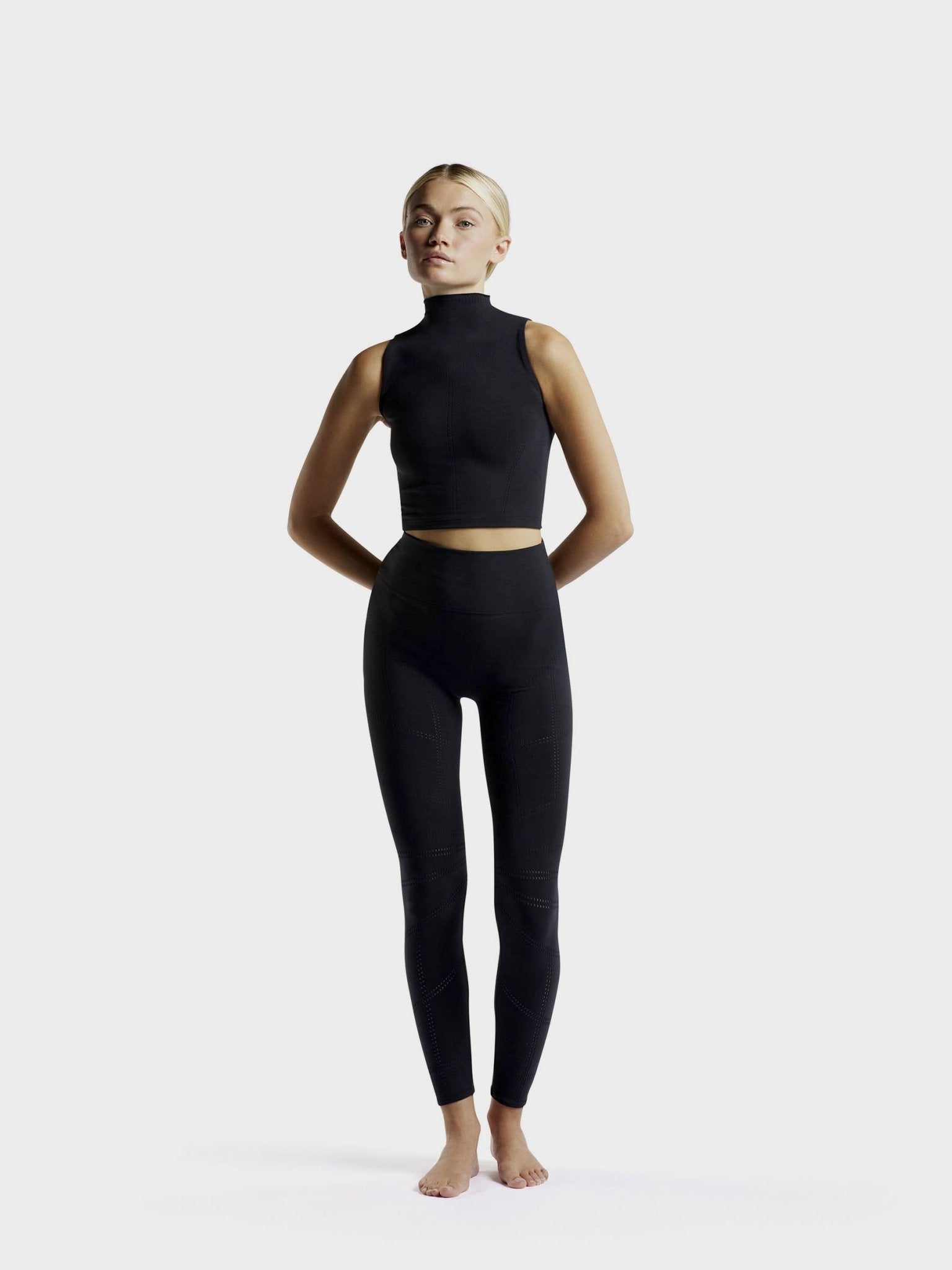 Genosis High-Waist Leggings - Seamless, Sculpting - FOGAL