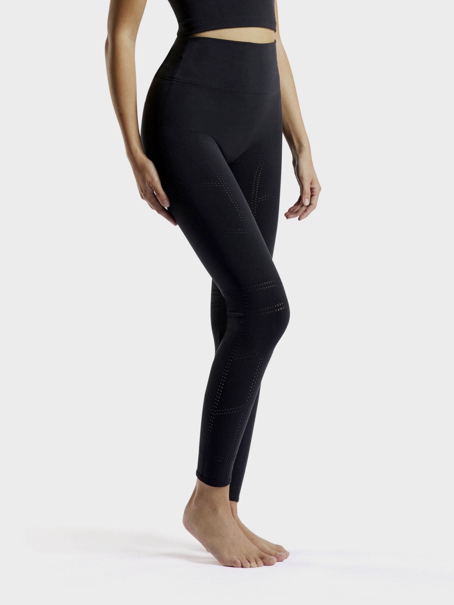 Genosis High-Waist Leggings - Seamless, Sculpting - FOGAL