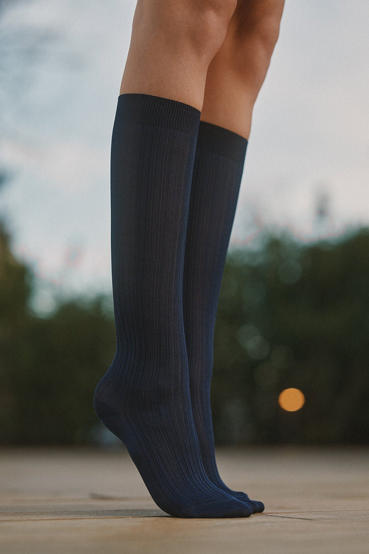 Fogal - Precieuse - Silk & Cotton blend Knee - Highs